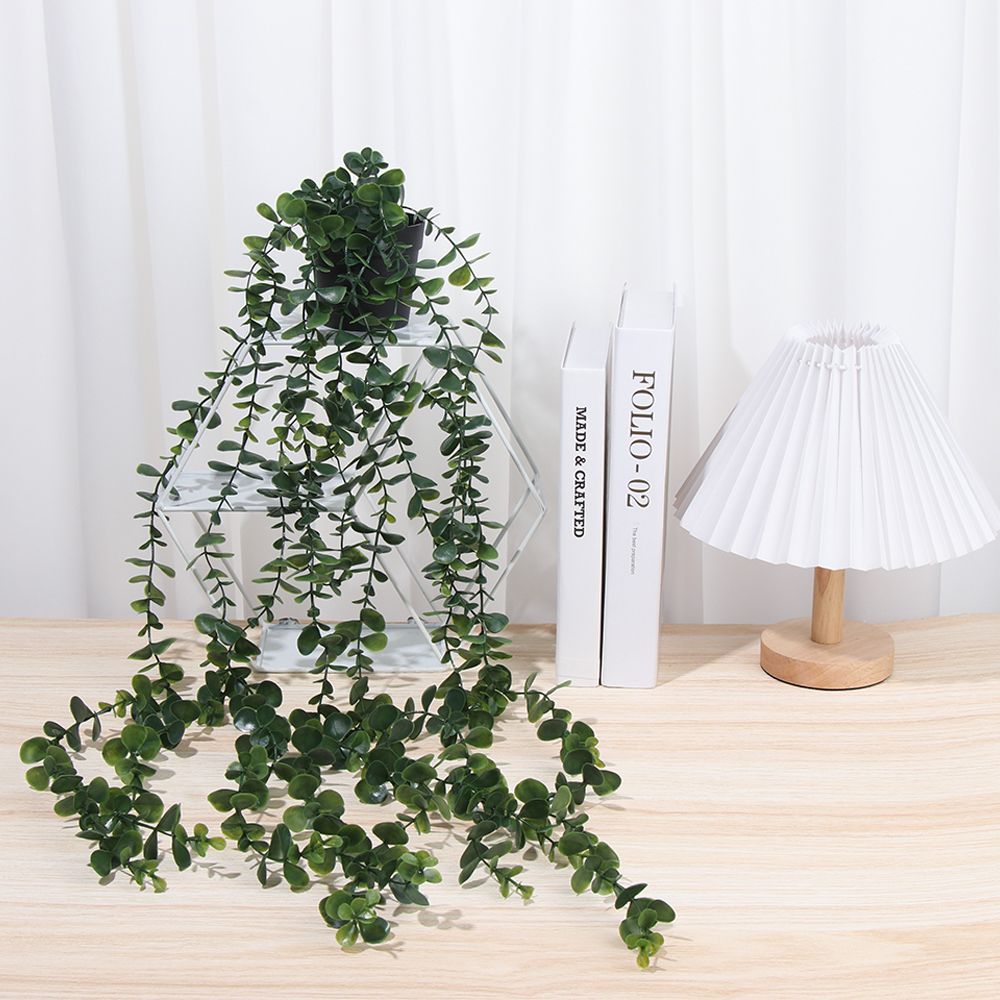 Artificial Hanging Plants with - Pilea Peperomioides incelemesi ve fiyatı