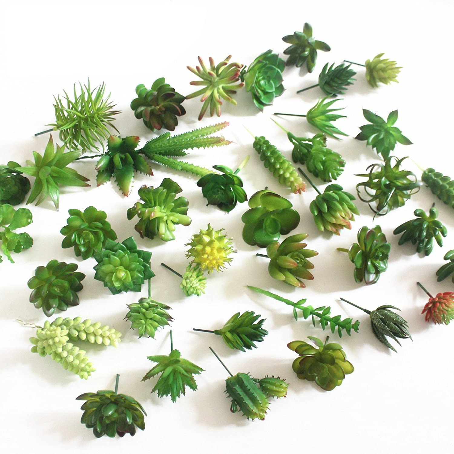 15pcs Artificial Succulent Pla - Echeveria Succulent incelemesi ve fiyatı