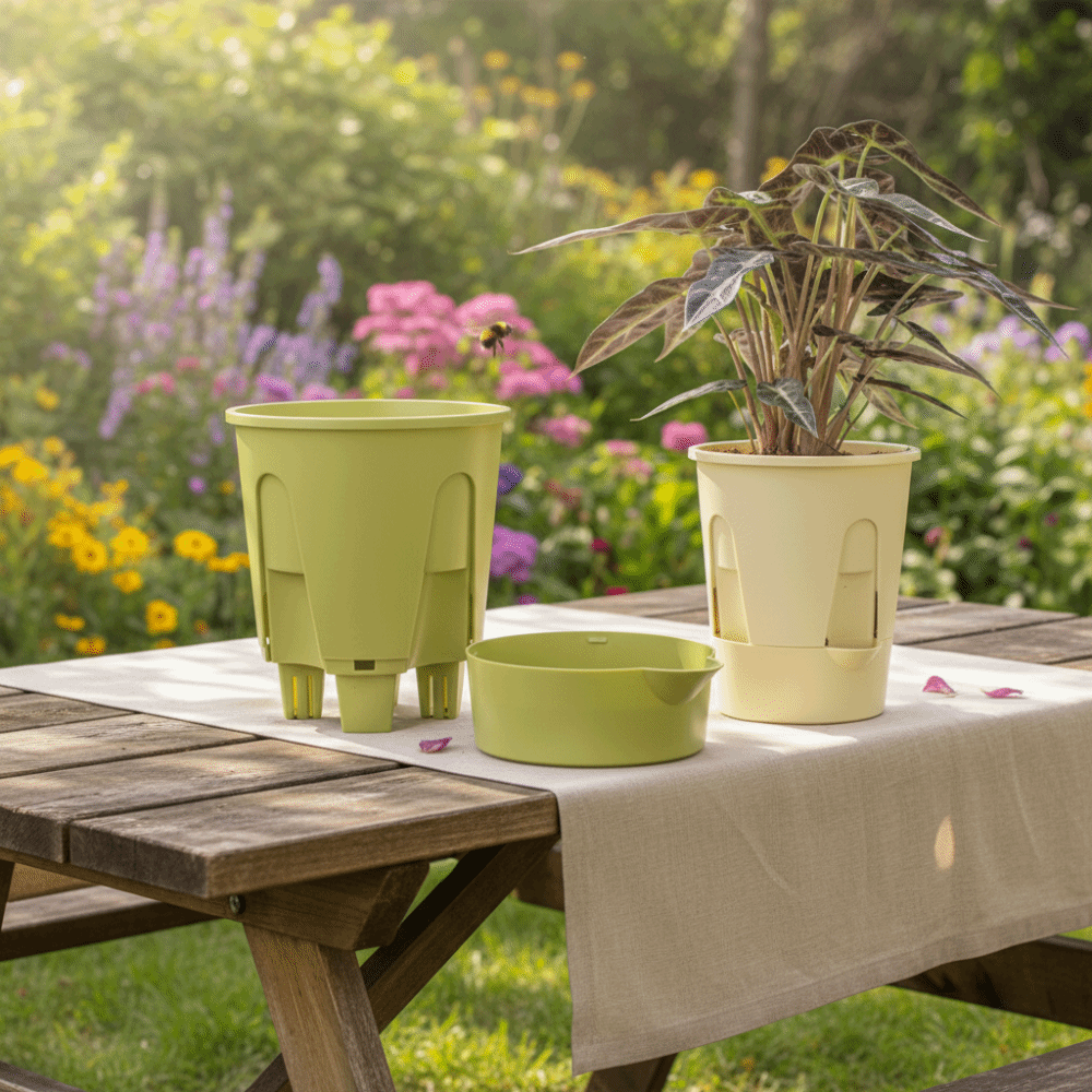 Plastic Self Absorbing Flowerp - Aloe Vera Pot incelemesi ve fiyatı
