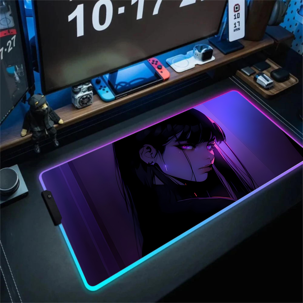 Anime Girl Mousepad Gaming Mou - Tradescantia Purple incelemesi ve fiyatı