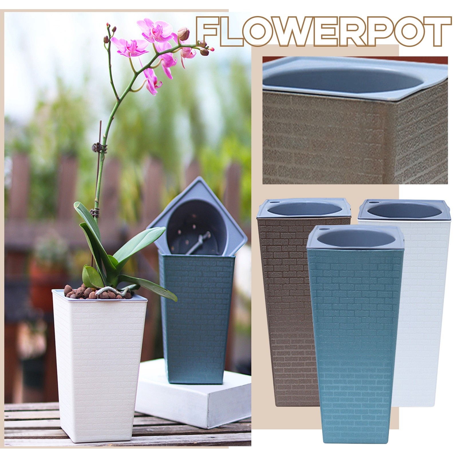 Bonsai-pattern Square Flowerpo - Pilea Peperomioides incelemesi ve fiyatı