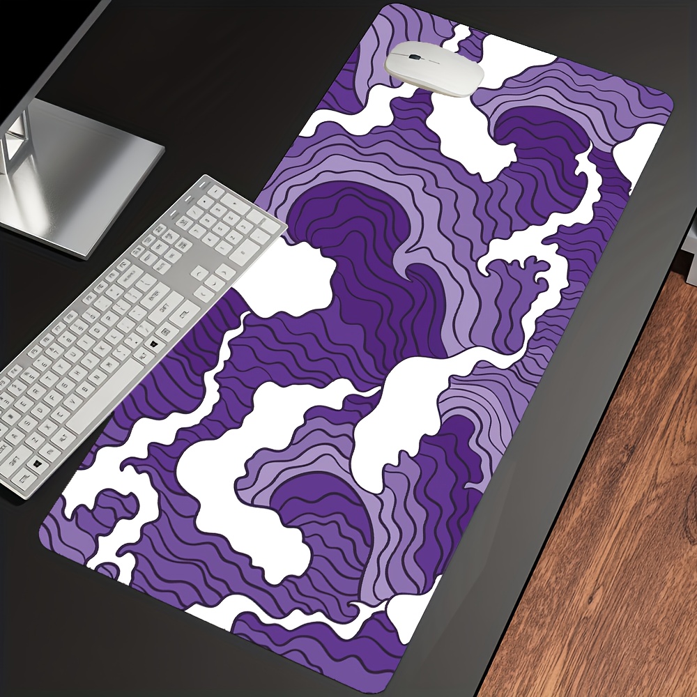 Purple and white waves Art Des - Tradescantia Purple incelemesi ve fiyatı
