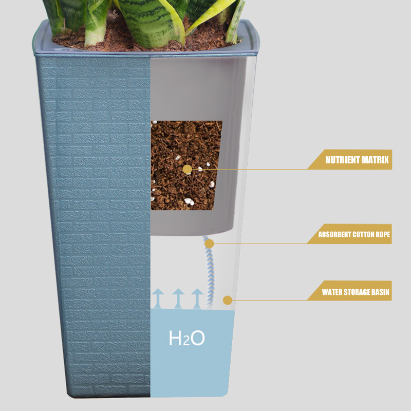 Brick Pattern Flowerpot Imitat - Aloe Vera Pot incelemesi ve fiyatı