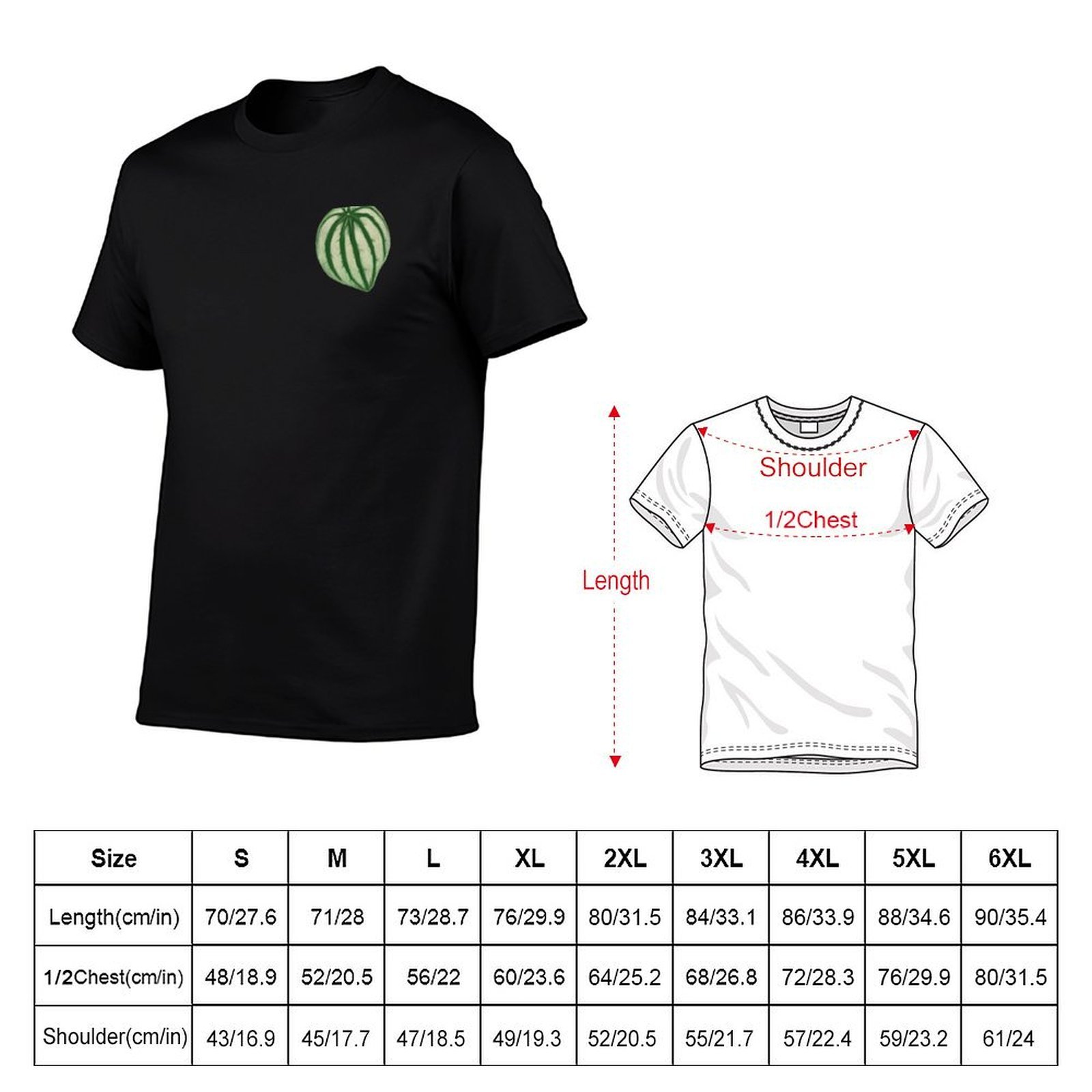 Watermelon Peperomia T-Shirt D - Peperomia Watermelon incelemesi ve fiyatı