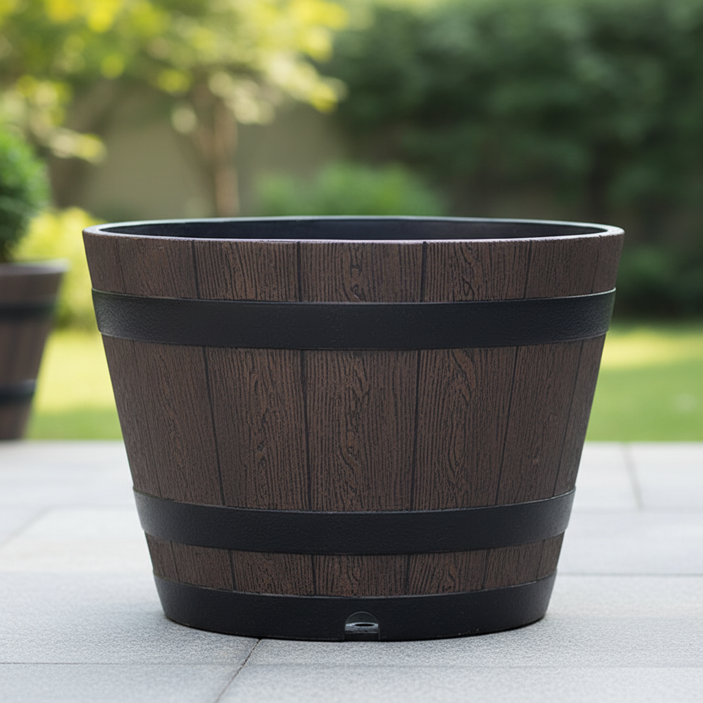 Large Floor Flowerpot Resin Wo - Aloe Vera Pot incelemesi ve fiyatı