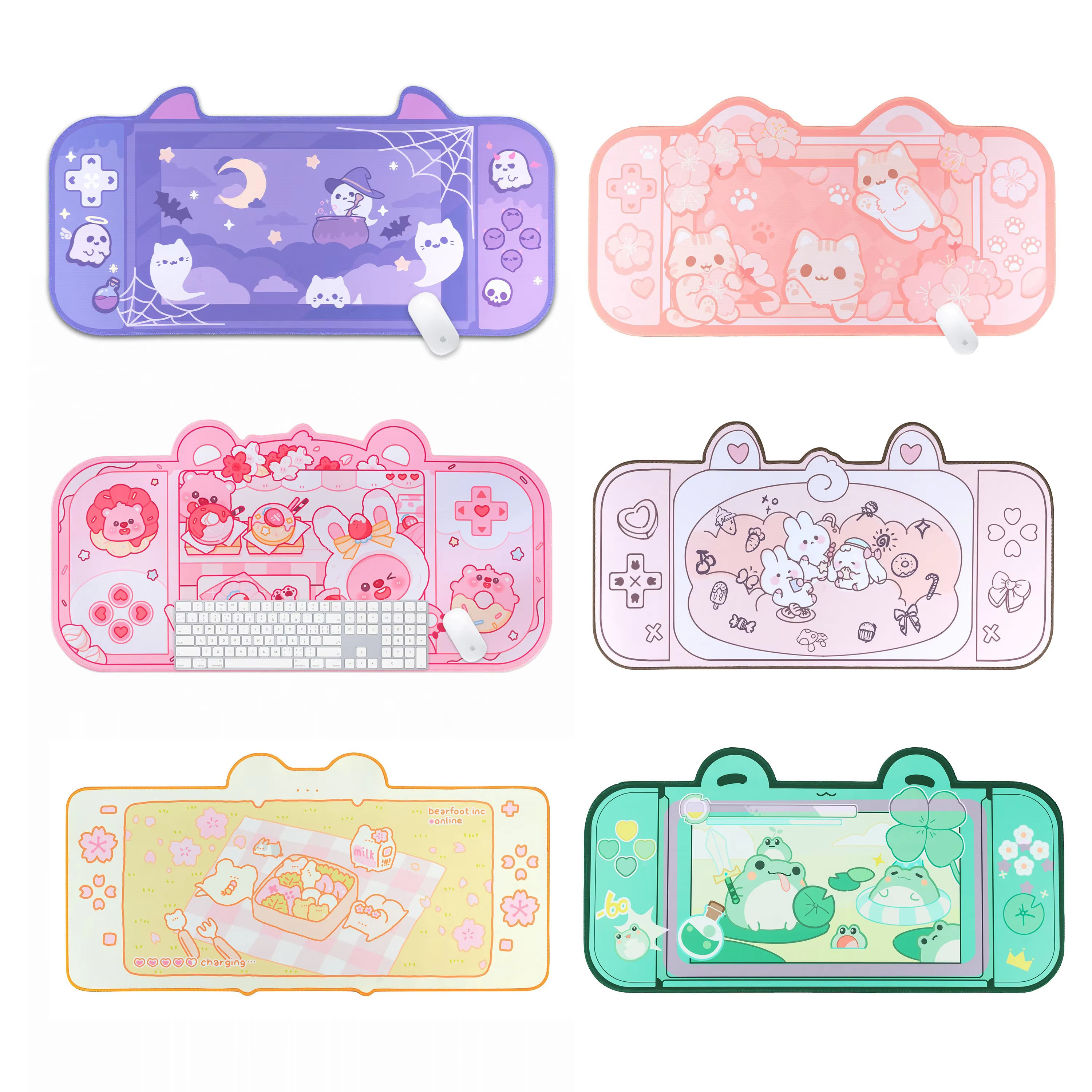 Kawaii Animals Desktop Keyboar - Tradescantia Purple incelemesi ve fiyatı