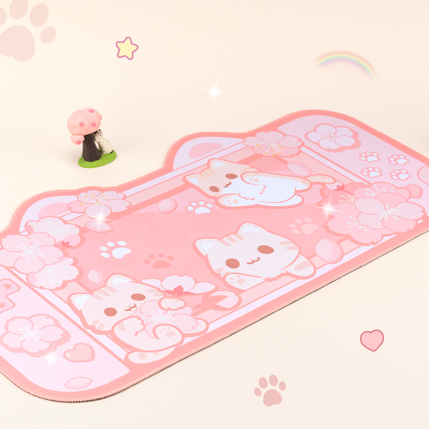 Kawaii Animals Desktop Keyboar - Tradescantia Purple incelemesi ve fiyatı