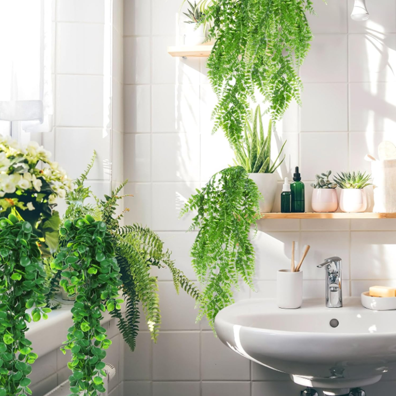 90cm Artificial Plant Vine Hom - Pilea Peperomioides incelemesi ve fiyatı