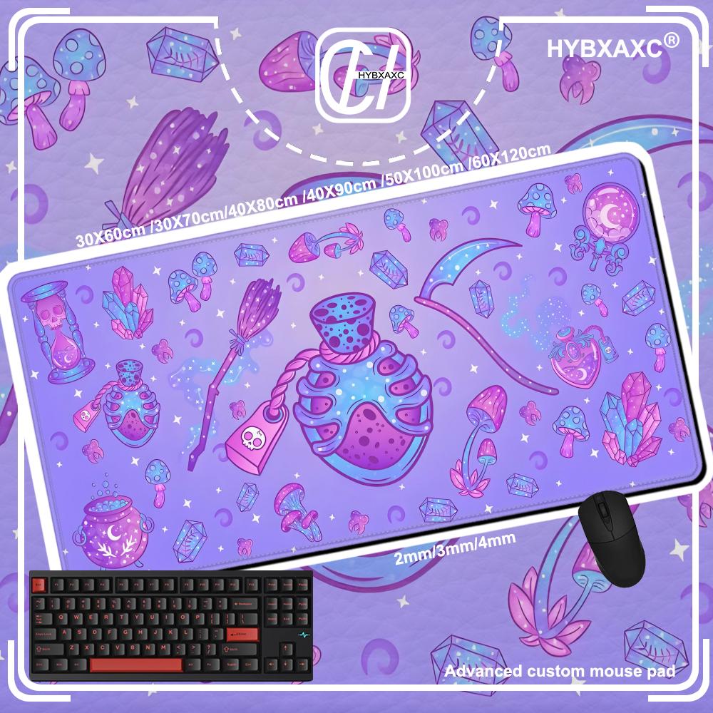 Cute Kawaii Goth Mouse Pad XL  - Tradescantia Purple incelemesi ve fiyatı