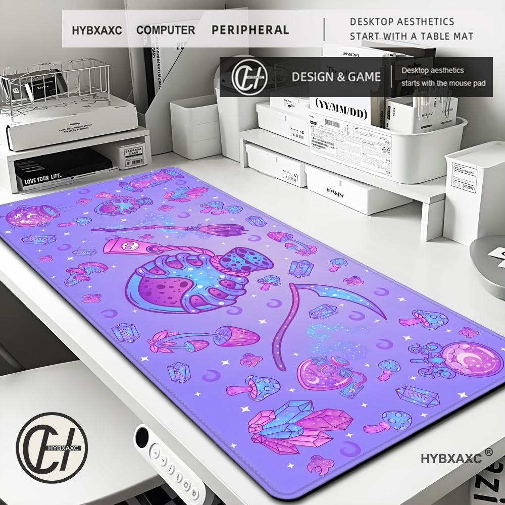Cute Kawaii Goth Mouse Pad XL  - Tradescantia Purple incelemesi ve fiyatı