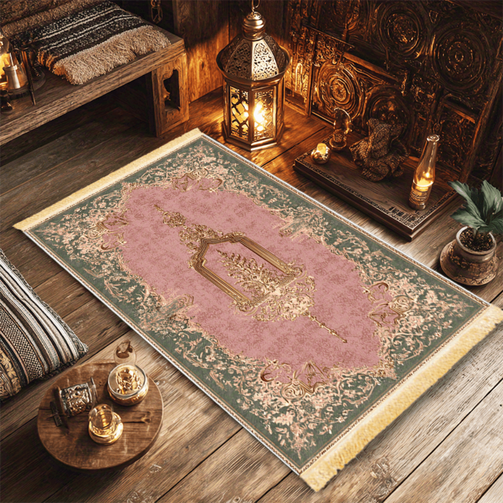 Polyester Muslim Prayer Rug, L - Maranta Prayer Plant incelemesi ve fiyatı