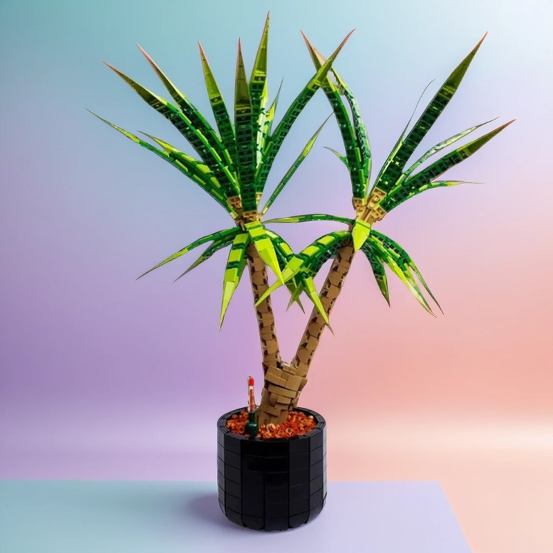 1961pcs MOC Dracaena Marginata - Dracaena Marginata incelemesi ve fiyatı