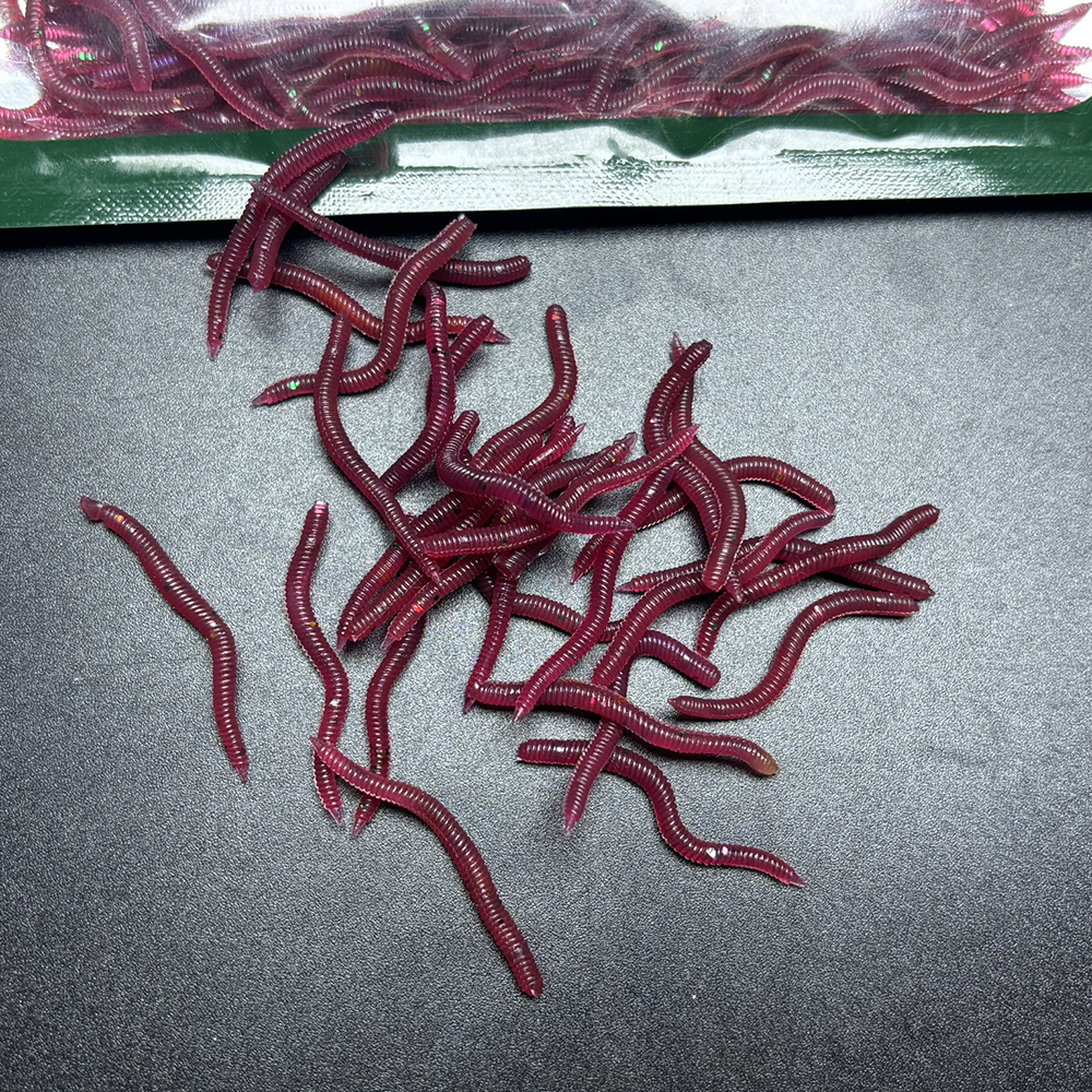 100-200pcs Soft Lure Bass Brea - Aglaonema Red incelemesi ve fiyatı