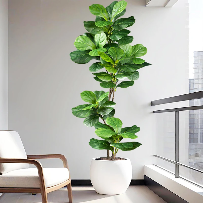 2-4.9FT Large Artificial Ficus - Ficus Lyrata Tree incelemesi ve fiyatı
