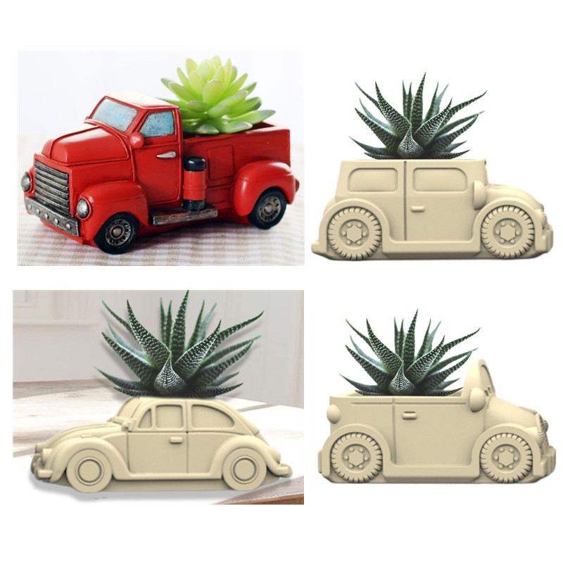 3D Car succulent plant flowerp - Echeveria Succulent incelemesi ve fiyatı