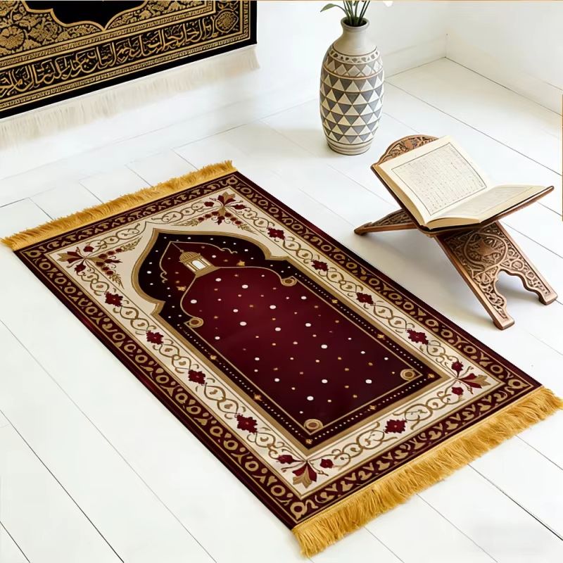 VIKAMA Wine Red Floral Mosque  - Maranta Prayer Plant incelemesi ve fiyatı