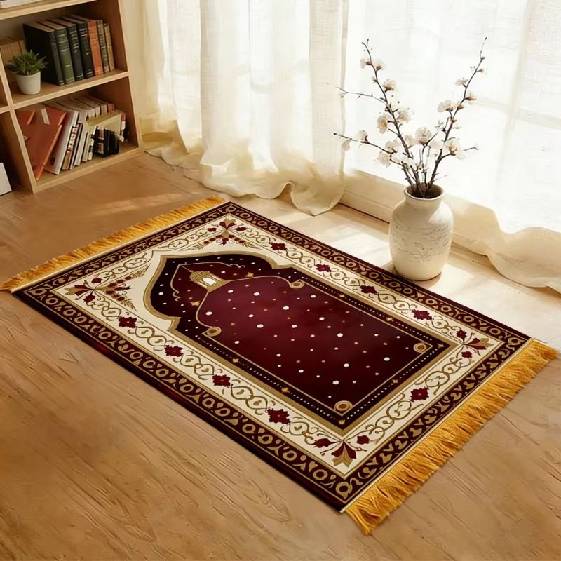 VIKAMA Wine Red Floral Mosque  - Maranta Prayer Plant incelemesi ve fiyatı